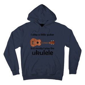 Funny Ukulele Pun Little Guitar Hoodie