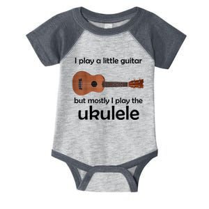 Funny Ukulele Pun Little Guitar Infant Baby Jersey Bodysuit