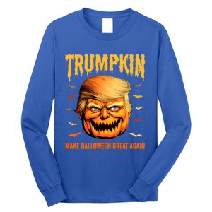 Funny Usa Pumpkin Trumpkin Make Halloween Great Again Gift Long Sleeve Shirt