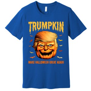 Funny Usa Pumpkin Trumpkin Make Halloween Great Again Gift Premium T-Shirt