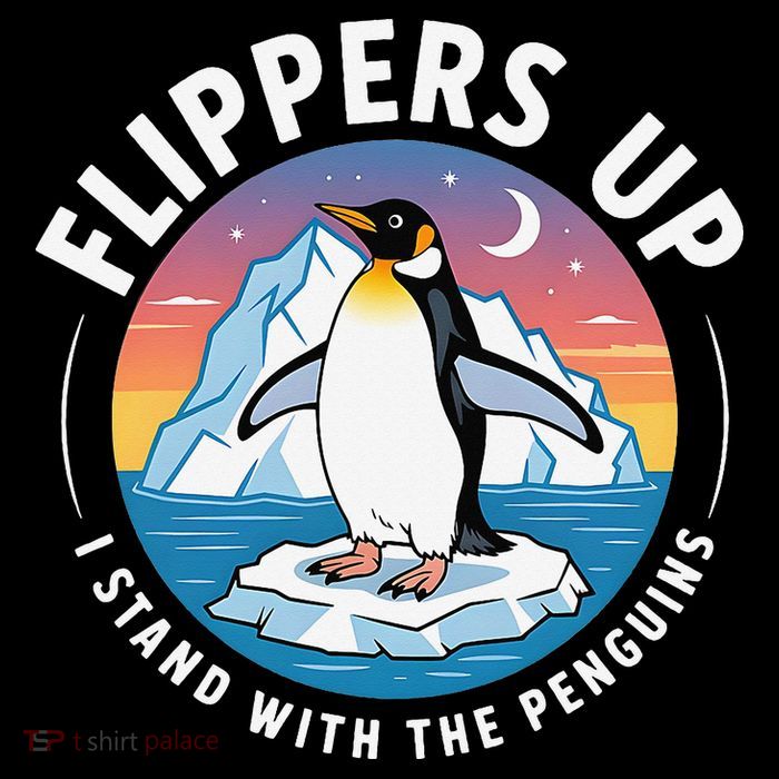 Flippers Up Penguins Statement Apparel Impact Tech Backpack