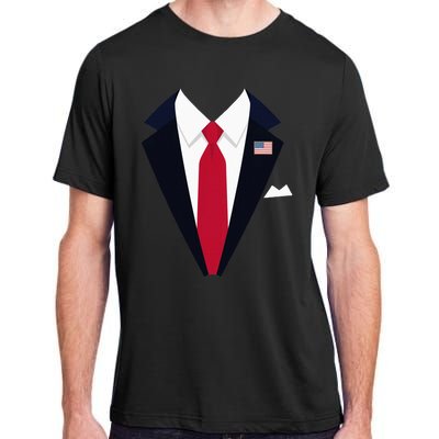 Funny Usa President Trump Suit Easy Halloween Costume Adult ChromaSoft Performance T-Shirt