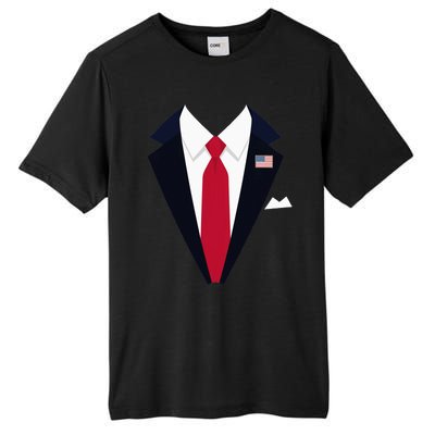 Funny Usa President Trump Suit Easy Halloween Costume Tall Fusion ChromaSoft Performance T-Shirt