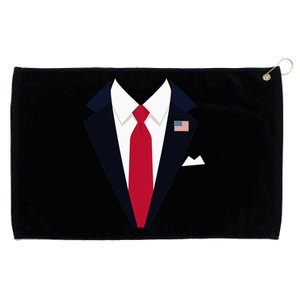 Funny Usa President Trump Suit Easy Halloween Costume Grommeted Golf Towel