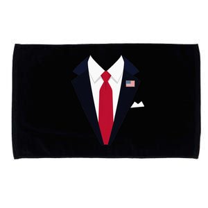 Funny Usa President Trump Suit Easy Halloween Costume Microfiber Hand Towel