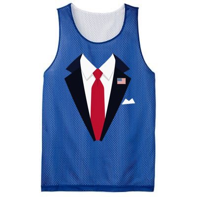 Funny Usa President Trump Suit Easy Halloween Costume Mesh Reversible Basketball Jersey Tank