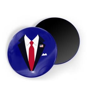 Funny Usa President Trump Suit Easy Halloween Costume Magnet