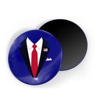 Funny Usa President Trump Suit Easy Halloween Costume Magnet