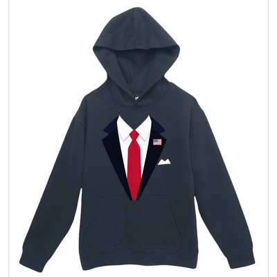 Funny Usa President Trump Suit Easy Halloween Costume Urban Pullover Hoodie