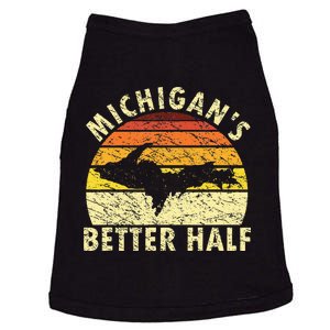 Funny Upper Peninsula Yooper Upper Michigan Doggie Tank