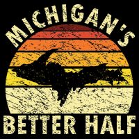 Funny Upper Peninsula Yooper Upper Michigan Sustainable Bucket Hat