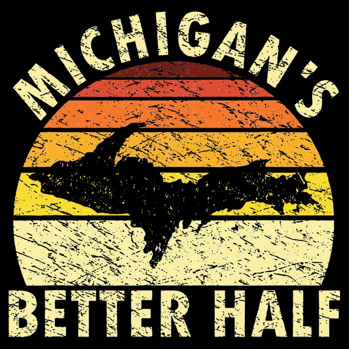 Funny Upper Peninsula Yooper Upper Michigan Sustainable Bucket Hat