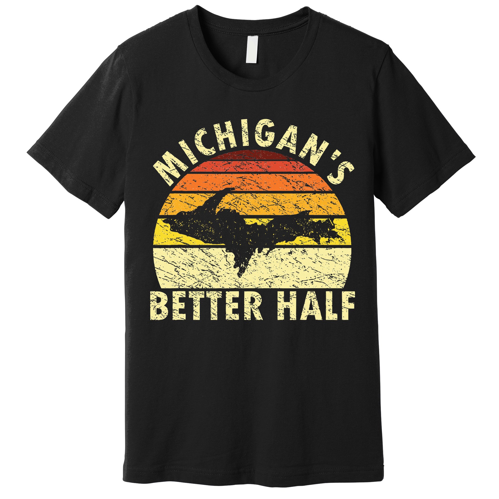 Funny Upper Peninsula Yooper Upper Michigan Premium T-Shirt