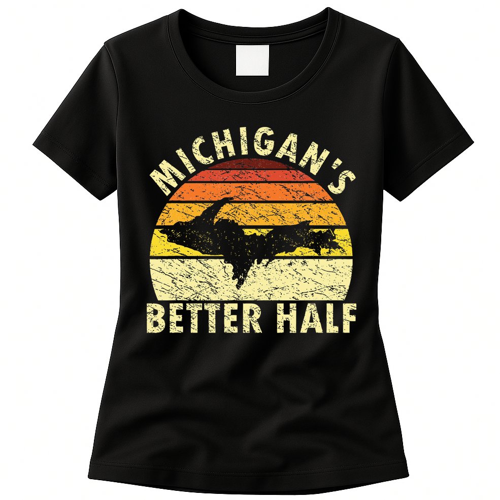 Funny Upper Peninsula Yooper Upper Michigan Womens T-Shirt