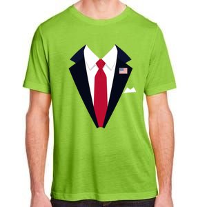 Funny Usa President Trump Suit Easy Halloween Costume Adult ChromaSoft Performance T-Shirt