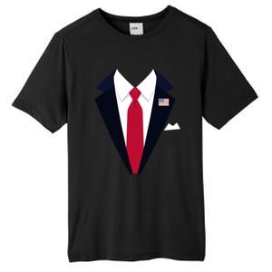 Funny Usa President Trump Suit Easy Halloween Costume Tall Fusion ChromaSoft Performance T-Shirt