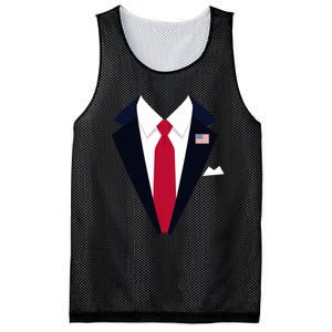 Funny Usa President Trump Suit Easy Halloween Costume Mesh Reversible Basketball Jersey Tank