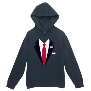 Funny Usa President Trump Suit Easy Halloween Costume Urban Pullover Hoodie