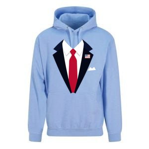 Funny Usa President Trump Suit Easy Halloween Costume Unisex Surf Hoodie