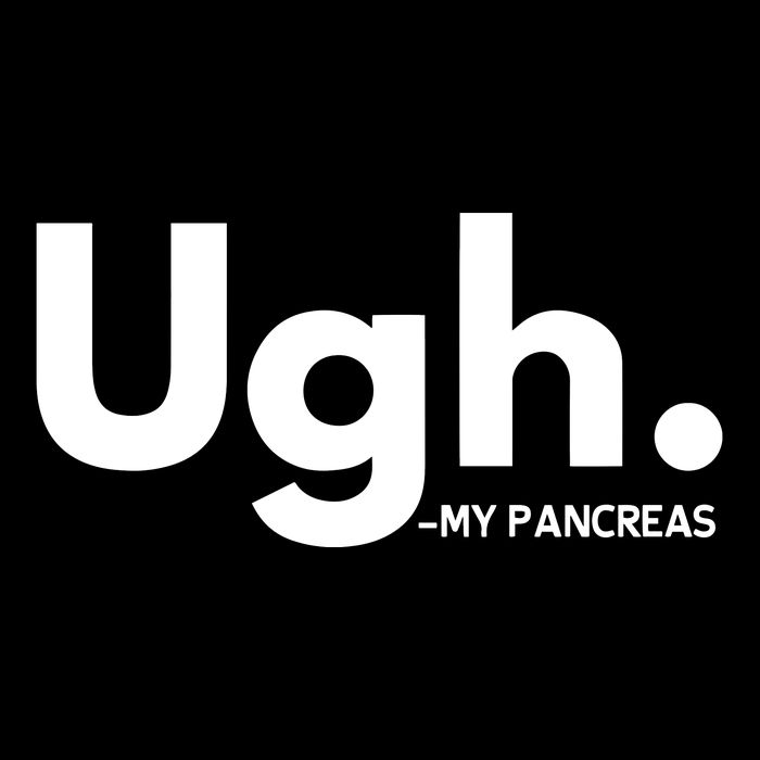 Funny Ugh Pancreas Supporter Zip Tote Bag