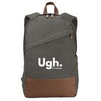 Funny Ugh Pancreas Supporter Cotton Canvas Backpack