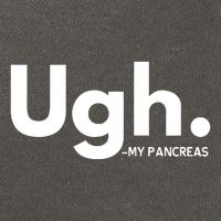 Funny Ugh Pancreas Supporter Cotton Canvas Backpack