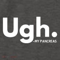 Funny Ugh Pancreas Supporter Vector Backpack
