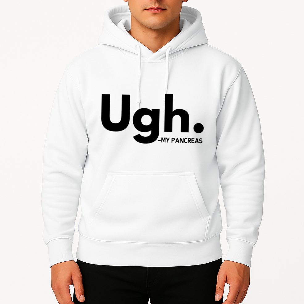 Funny Ugh Pancreas Supporter Hoodie
