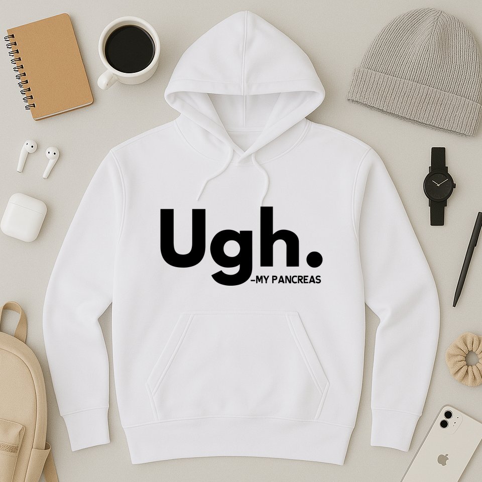 Funny Ugh Pancreas Supporter Hoodie