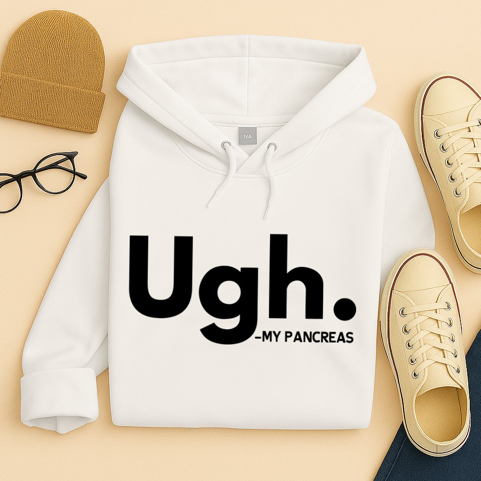 Funny Ugh Pancreas Supporter Hoodie