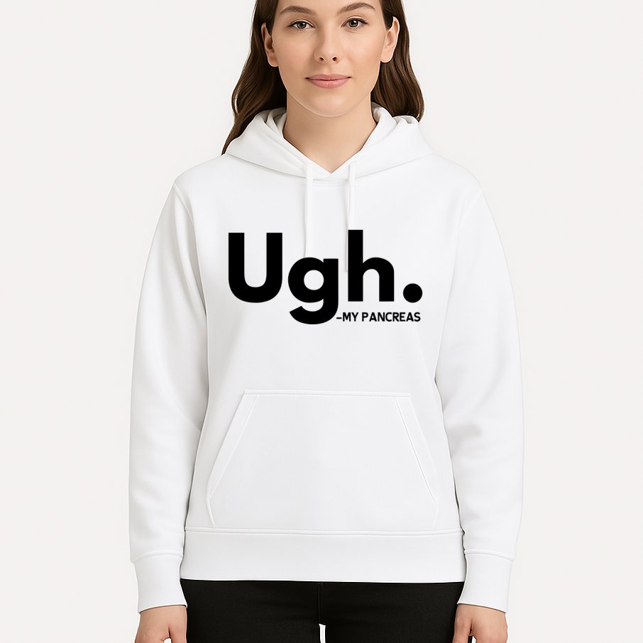 Funny Ugh Pancreas Supporter Hoodie