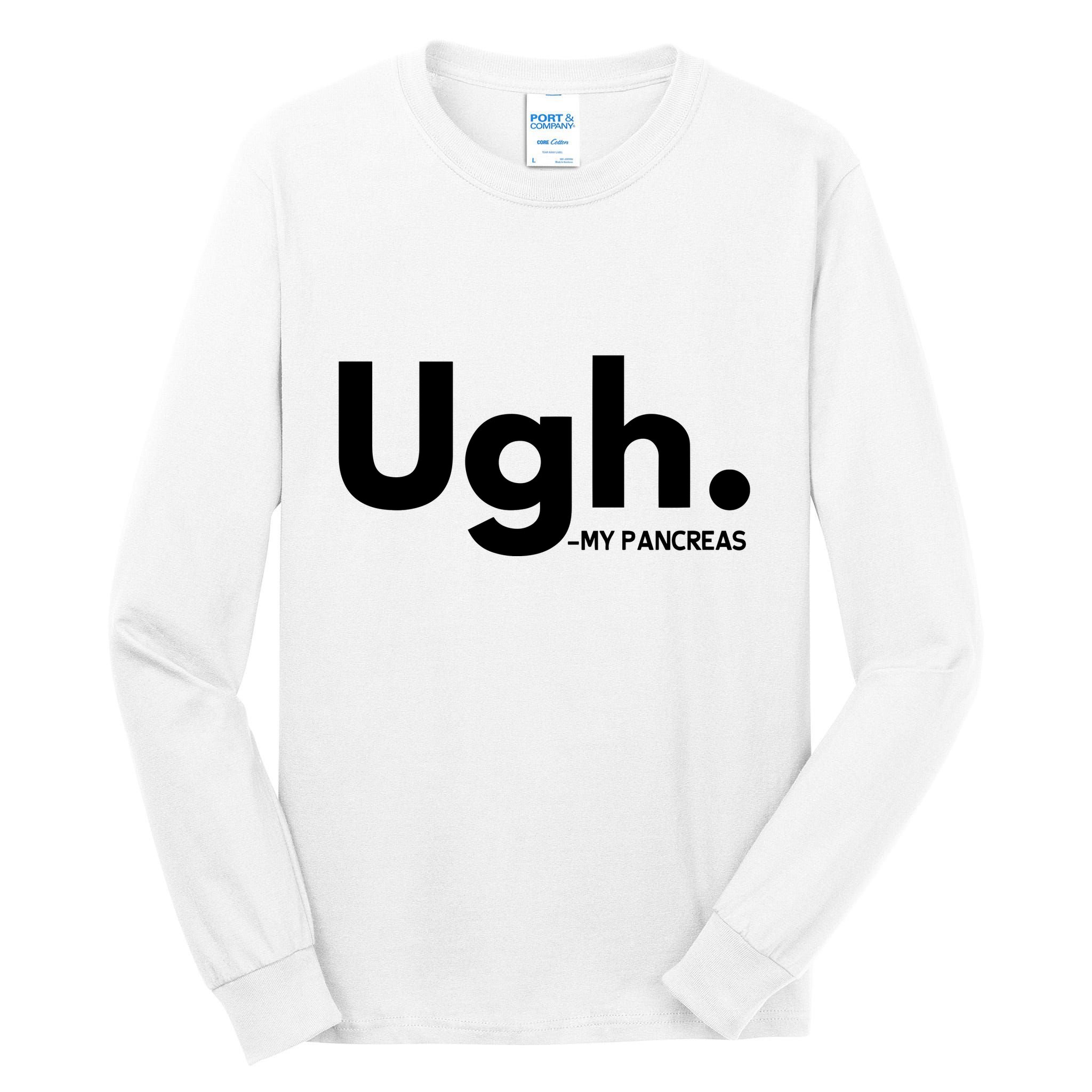 Funny Ugh Pancreas Supporter Tall Long Sleeve T-Shirt