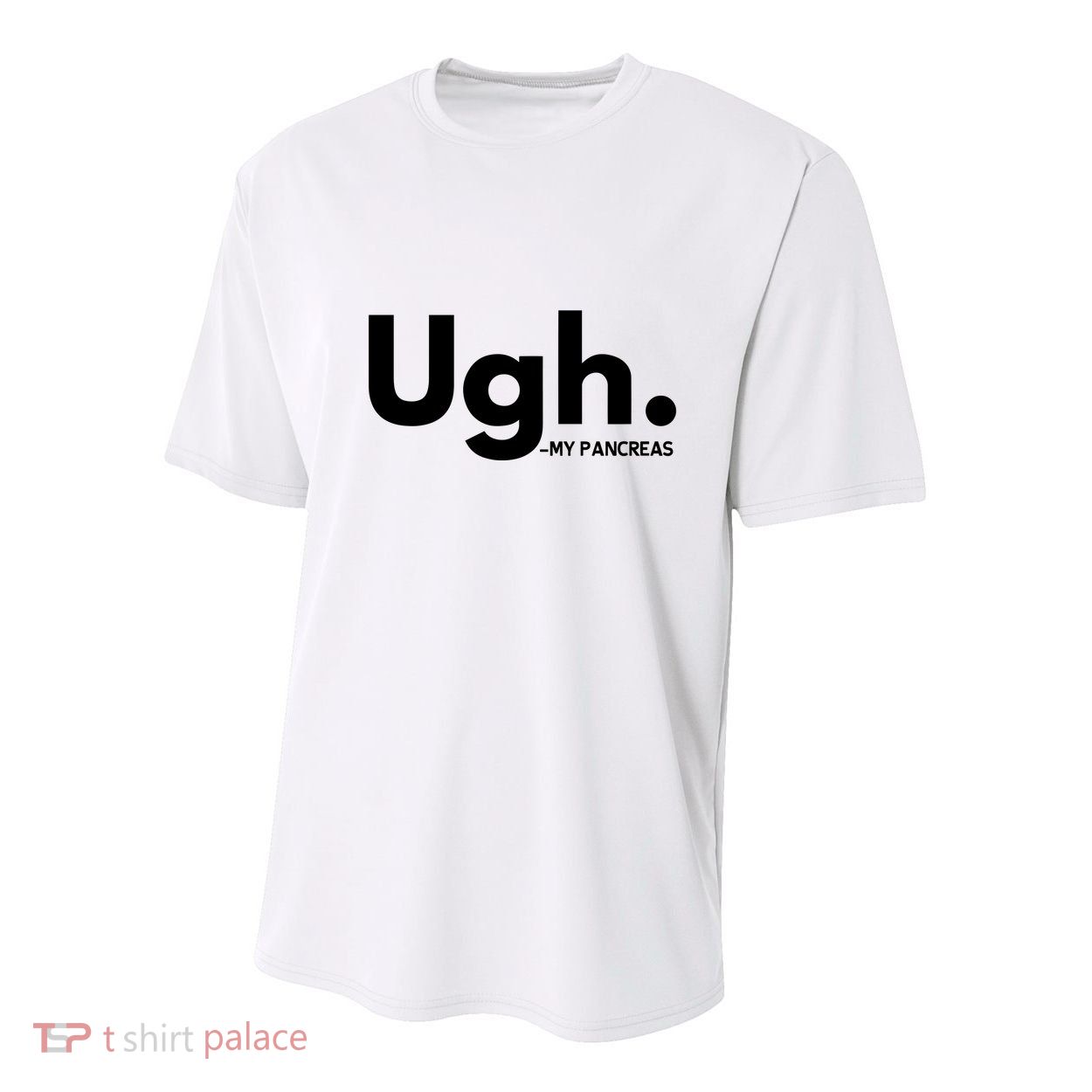 Funny Ugh Pancreas Supporter Youth Performance Sprint T-Shirt