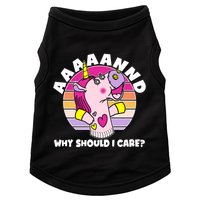 Funny Unicorn Puppet Aaaaand Why Should I Care Doggie Tank