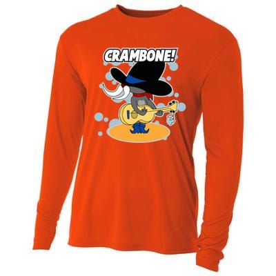 Funny Uncle Pecos Cartoon Lover Cooling Performance Long Sleeve Crew