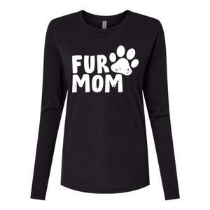 Fur Mom Womens Cotton Relaxed Long Sleeve T-Shirt