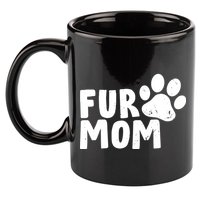Fur Mom 11oz C Handle Ceramic Mug