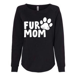 Fur Mom Womens California Wash Sweatshirt