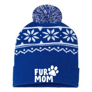 Fur Mom USA-Made Snowflake Beanie