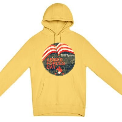 Funny Usa Retro For Memorial Day Or Independence To American Gift Premium Pullover Hoodie