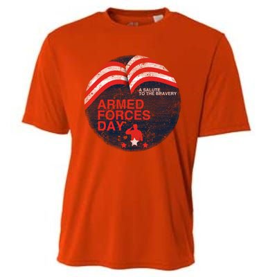 Funny Usa Retro For Memorial Day Or Independence To American Gift Cooling Performance Crew T-Shirt