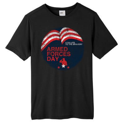 Funny Usa Retro For Memorial Day Or Independence To American Gift Tall Fusion ChromaSoft Performance T-Shirt