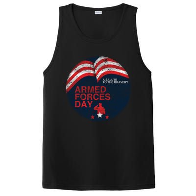 Funny Usa Retro For Memorial Day Or Independence To American Gift PosiCharge Competitor Tank