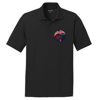 Funny Usa Retro For Memorial Day Or Independence To American Gift PosiCharge RacerMesh Polo