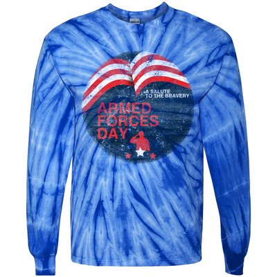 Funny Usa Retro For Memorial Day Or Independence To American Gift Tie-Dye Long Sleeve Shirt