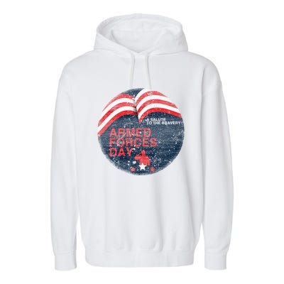 Funny Usa Retro For Memorial Day Or Independence To American Gift Garment-Dyed Fleece Hoodie