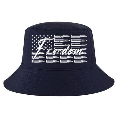 Freedom United States Gun Bullets Cool Comfort Performance Bucket Hat