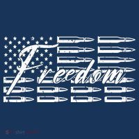 Freedom United States Gun Bullets Apron
