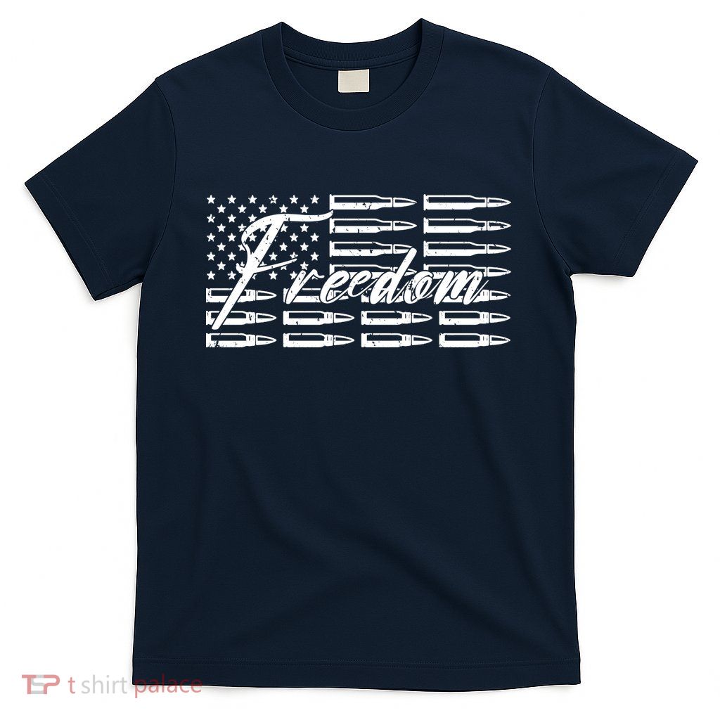 Freedom United States Gun Bullets T-Shirt