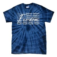 Freedom United States Gun Bullets Tie-Dye T-Shirt